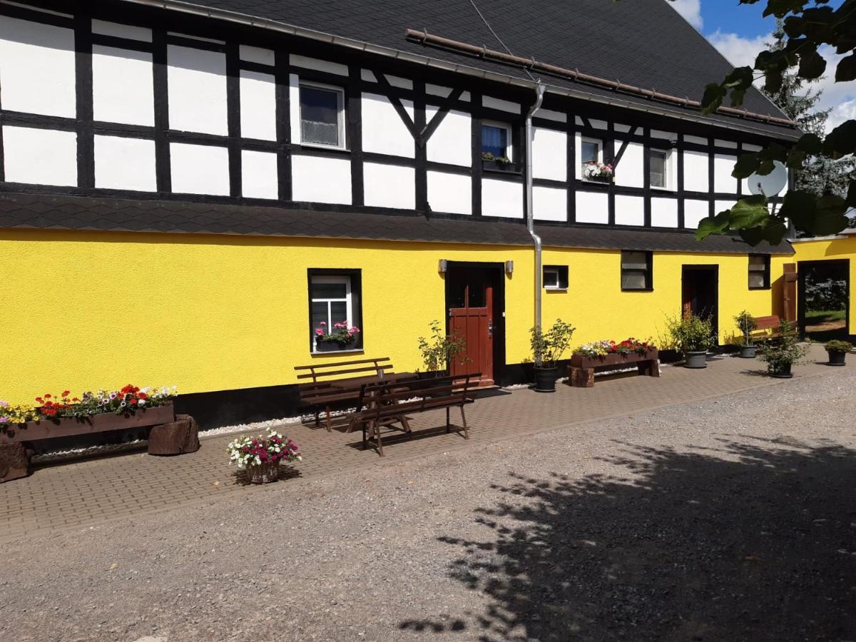 Ferienwohnung auf dem Land Dittersbach Exterior foto